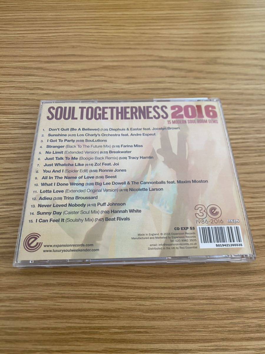 Soul Togetherness 2016 (CD, Comp)の画像2