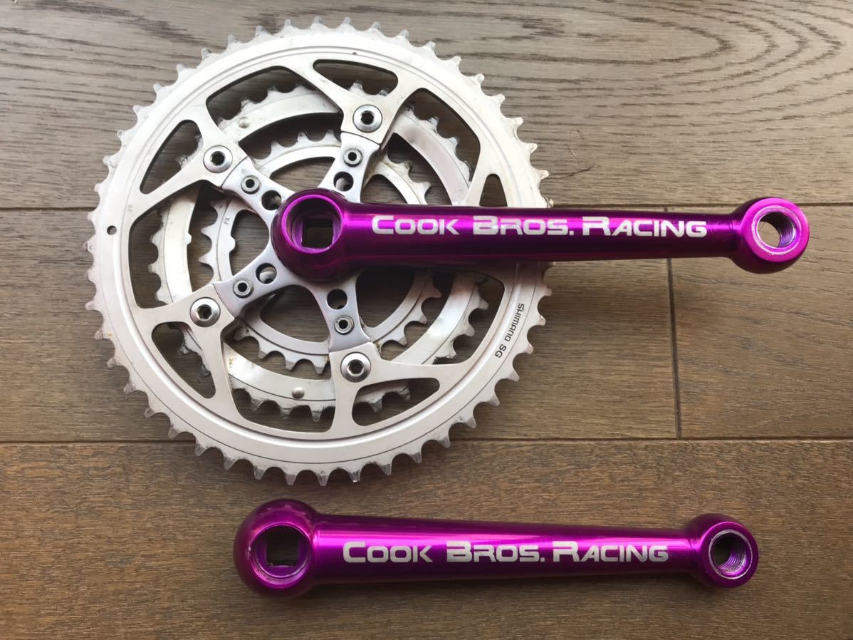 ヤフオク! - Cook Bros Racing クランク＋Shimano...