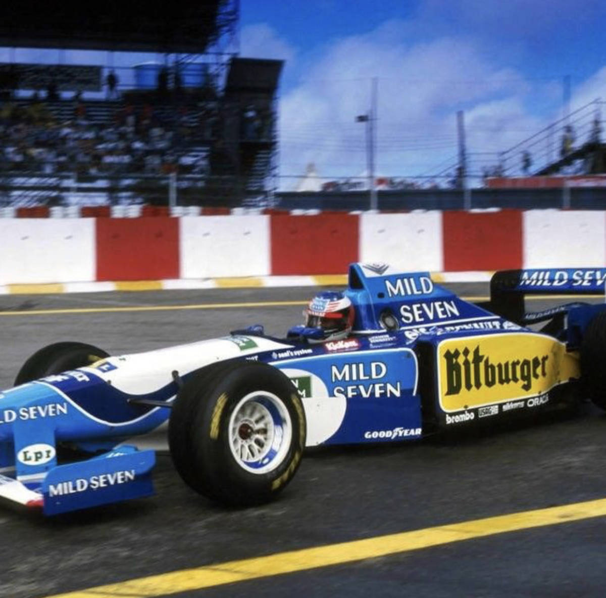 Minichamps 1/43 F1 Benetton Renault B195 Michael Schumacher #1 ◆ 1位 Brazilian Grand Prix 1995 ◆ ミニチャンプス 510 954301_画像10