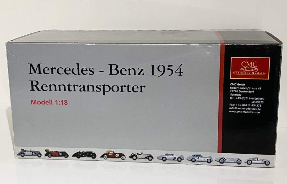 CMC 1/18 Mercedes Benz 1954 Renntransporter ◇ メルセデスベンツ