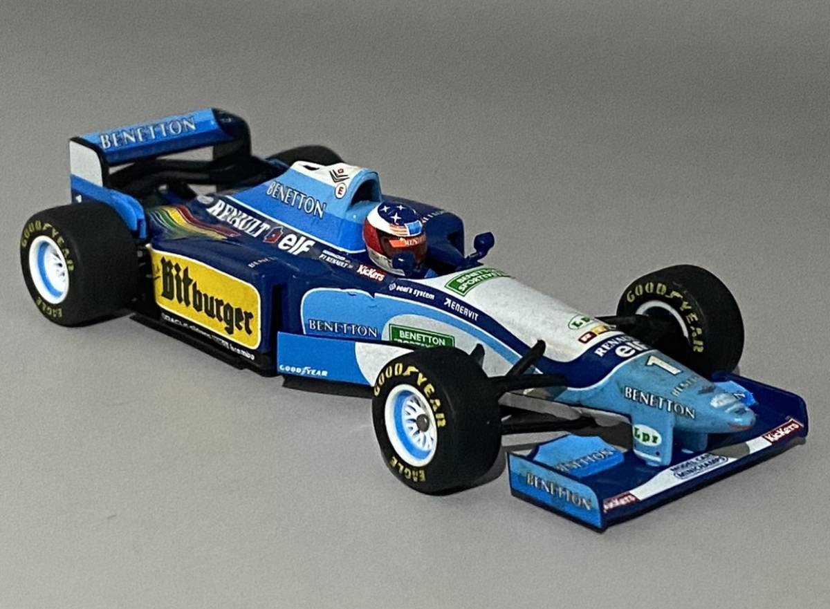Minichamps 1/43 F1 Benetton Renault B195 Michael Schumacher #1 ◆ 1位 Brazilian Grand Prix 1995 ◆ ミニチャンプス 510 954301_画像1