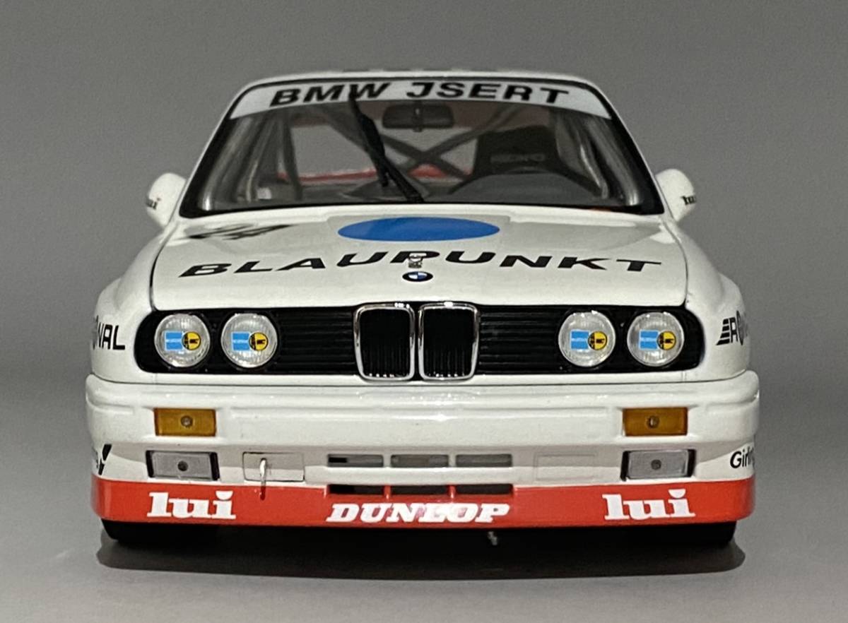 1円〜 Minichamps 1/18 BMW M3 E30 Olaf Manthey #24 Blaupunkt◆ 4位 1987 DTM, Winner Norisring ◆ ミニチャンプス 180 872024_画像6