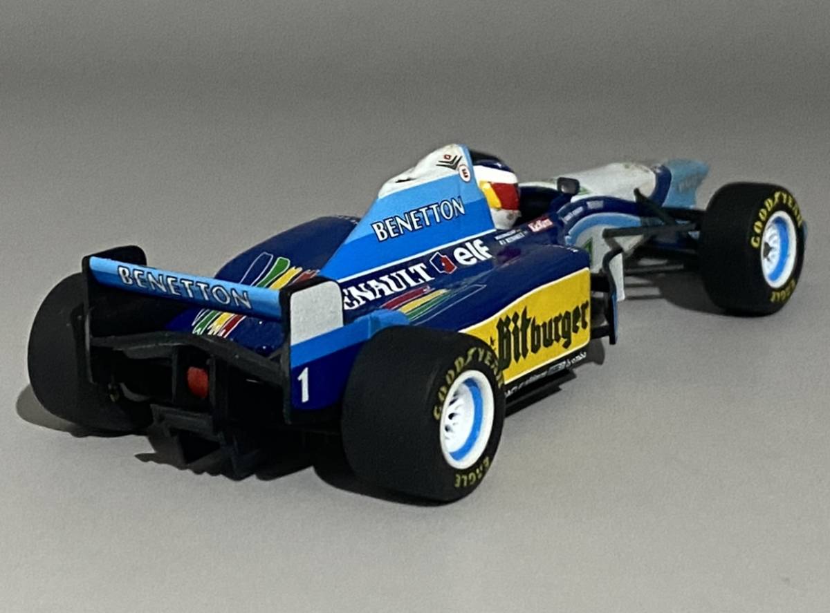 Minichamps 1/43 F1 Benetton Renault B195 Michael Schumacher #1 ◆ 1位 Brazilian Grand Prix 1995 ◆ ミニチャンプス 510 954301_画像4