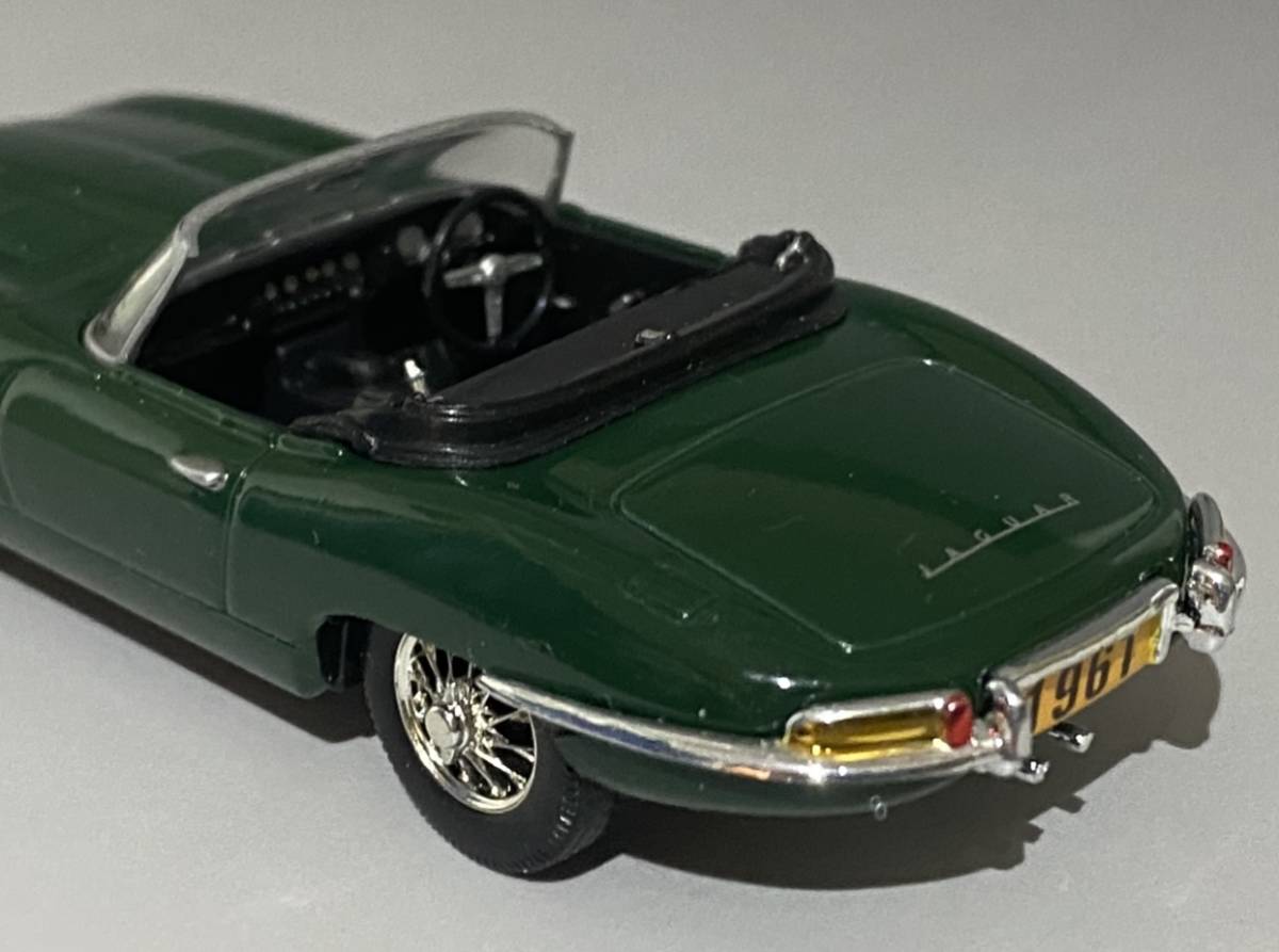 1/43 Jaguar E-Type ◆ British Racing Green ◆ ジャガー E タイプ デルプラド カーコレクション ミニカー_画像8