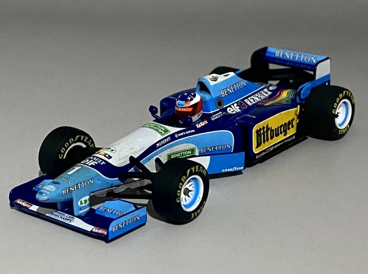Minichamps 1/43 F1 Benetton Renault B195 Michael Schumacher #1 ◆ 1位 Brazilian Grand Prix 1995 ◆ ミニチャンプス 510 954301_画像2