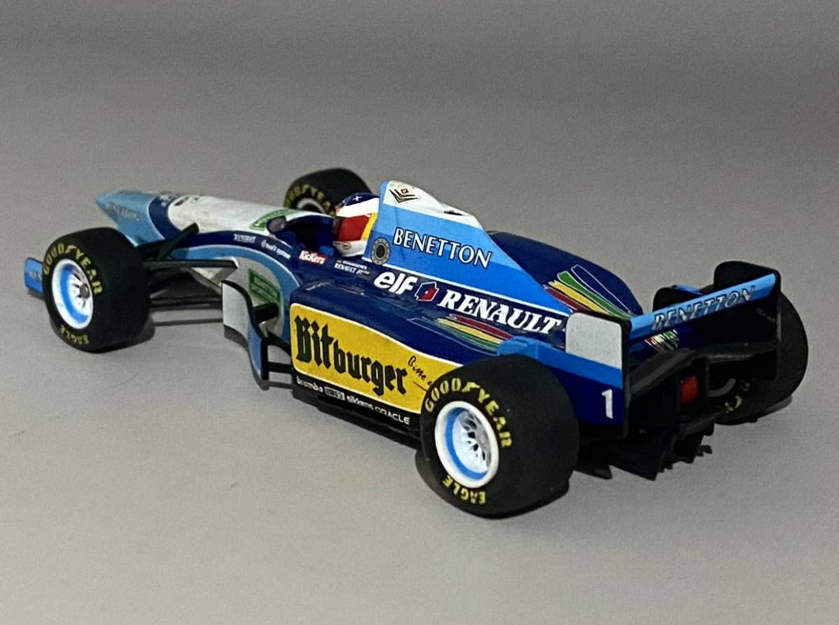 Minichamps 1/43 F1 Benetton Renault B195 Michael Schumacher #1 ◆ 1位 Brazilian Grand Prix 1995 ◆ ミニチャンプス 510 954301_画像3