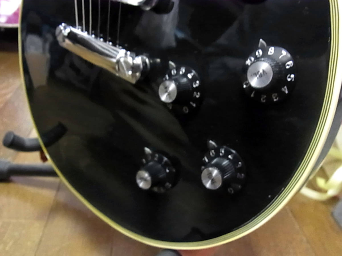 Aria Pro Ⅱ Les Paul Custom レスポールカスタム 濃紺 ジャパン