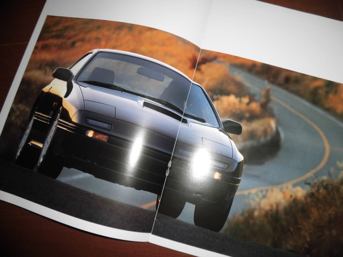 Mazda RX-7 TURBO Germany version catalog [FC3S catalog only 1987 year 14 page * German inscription ]