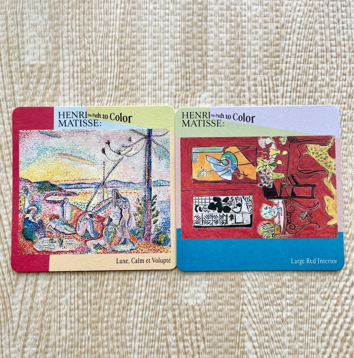 マティス展 オリジナルコースター 限定品 割引券つき 東京都美術館 グッズ|PayPayフリマ マティス展 コースター