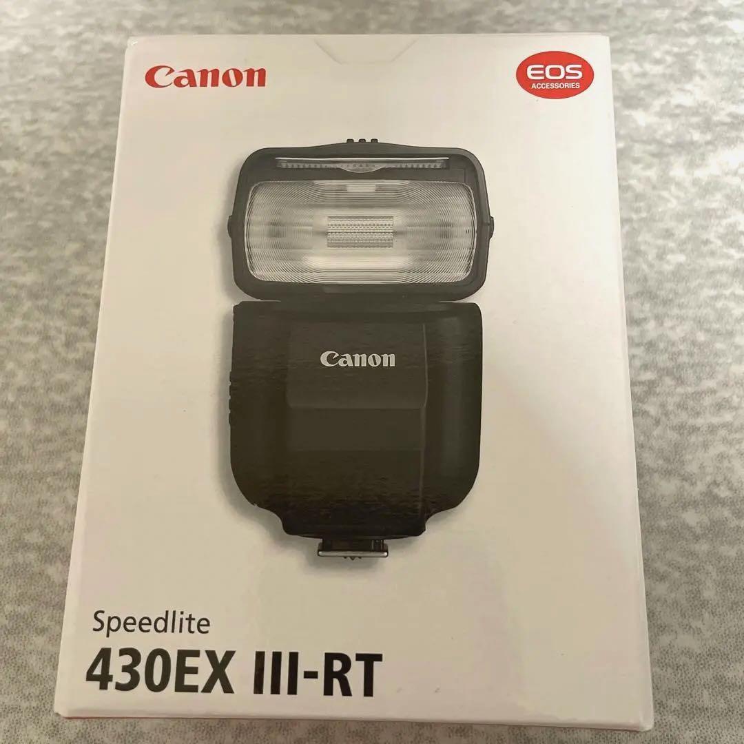 新品未使用 Canon スピードライト Speedlite 430EXⅢ-RT-