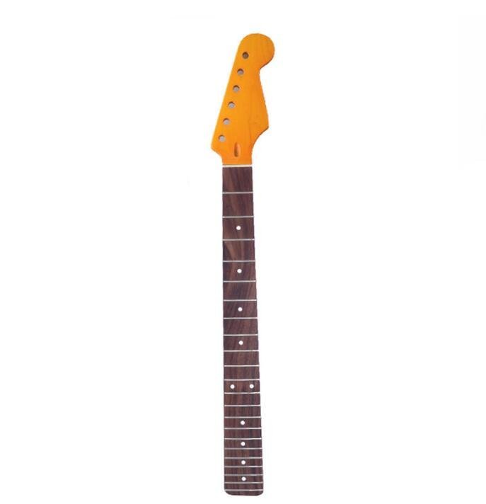 STストラトタイプ交換用ネック ギターパーツ ギターネック メイプル ローズウッド指板 エレギーギターネック MU1867_画像2