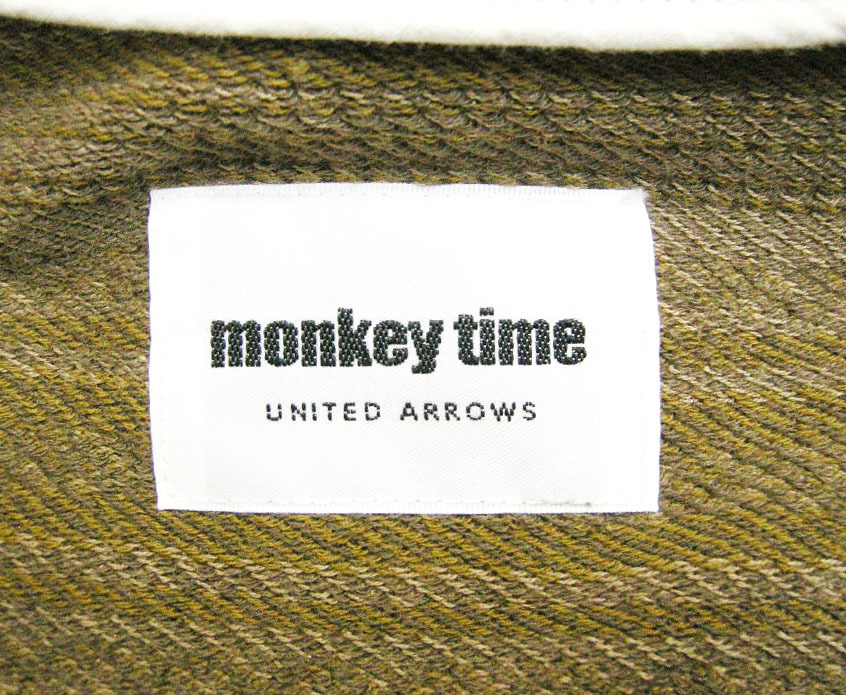 #UNITED ARROWS[ United Arrows ]monkey time light brown group men's long sleeve Parker jacket S#