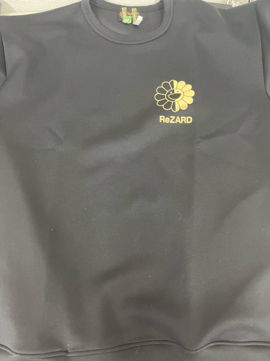 O001 限定 村上隆 ヒカル コラボ ReZARD リザード Tシャツ ブラック M