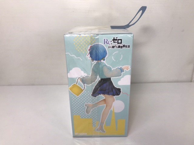 【新品未開封】タイトー プレシャスフィギュア Re:ゼロから始める異世界生活 レム おでかけコーデ ver._画像4