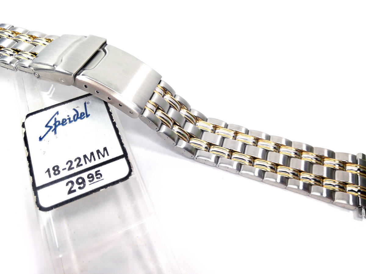 [Speidel] 18-23. Vintage мужской часы частота мужской наручные часы ремень неиспользуемый товар пряжка модель breath MB1604