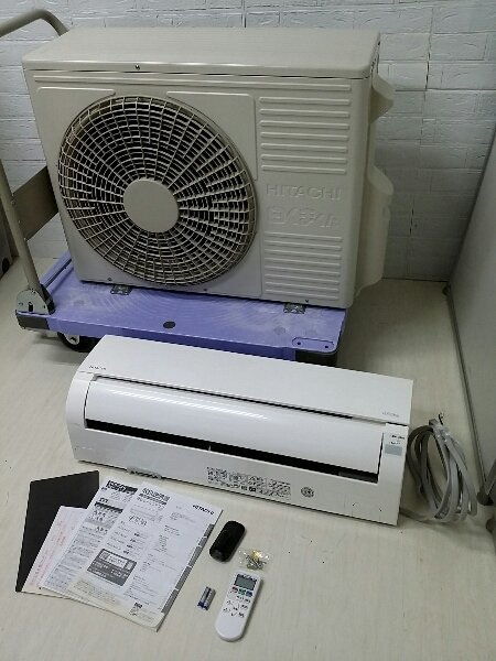 HITACHI 日立 ルームエアコン RAS-A40J2 白くまくん 14畳程度 室外機