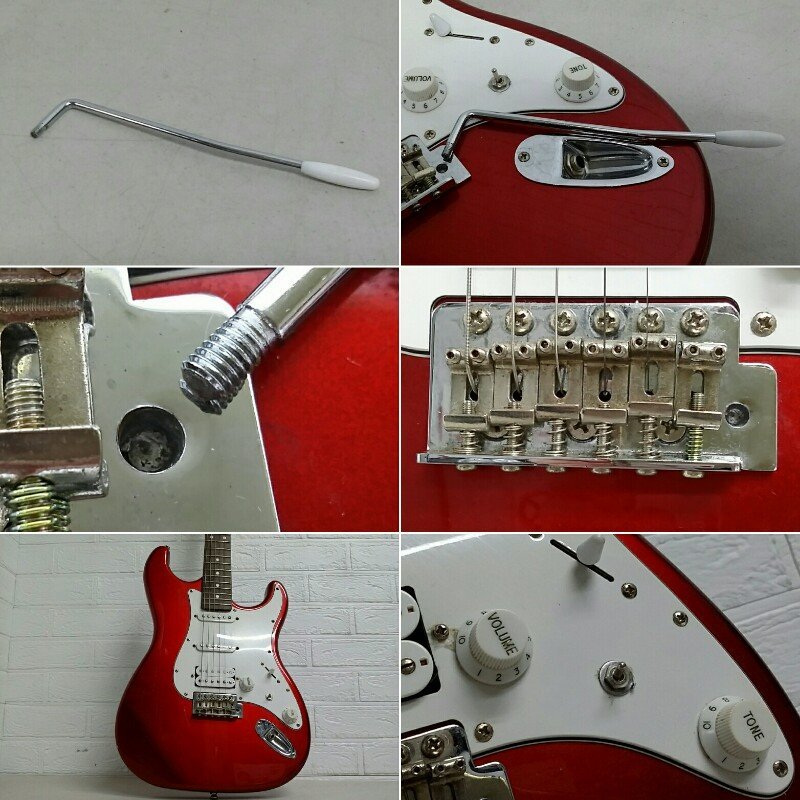 難あり BUSKERS バスカーズ エレキギター BST-3H エレキ ギター 楽器