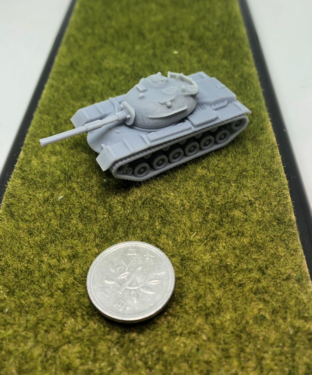 1/144レジンキット　未組立　未塗装 WWⅡ アメリカ軍　M48a5 パットン 第1世代主力戦車　Aワールドタンク ミュージアム　【同梱可能】_画像1