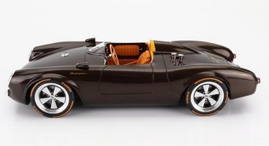 GT SPIRIT 1/18 Porsche 550 Spider by S-KLUB 2019 (Mesouite Brown) 限定1,500pcs._お届けは未開封商品です