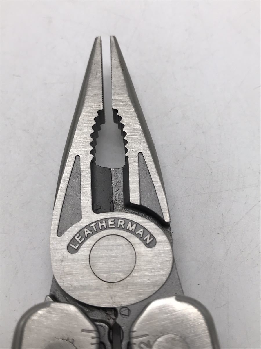 &【売り切り】LEATHERMAN レザーマン マルチプライヤー CORE レザーケース付き 万能ナイフ ナイフ アウトドア 携帯工具の画像4