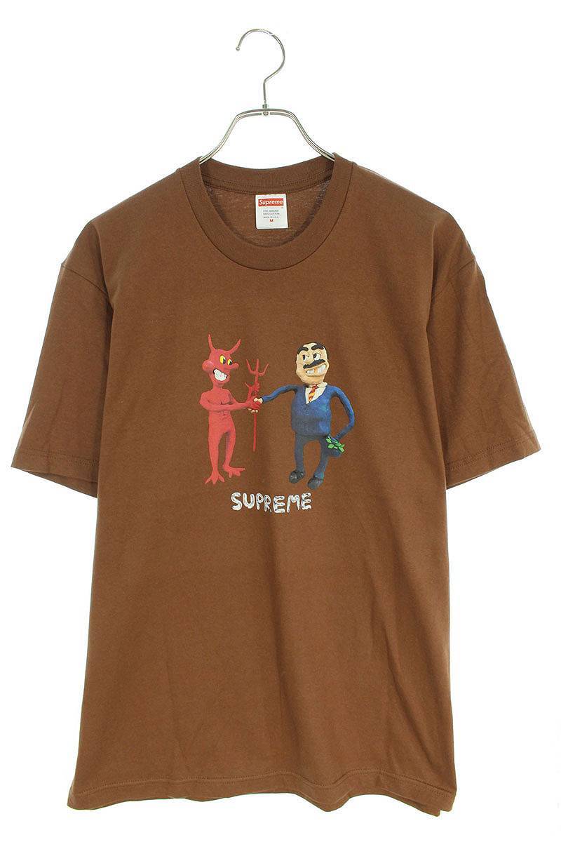 シュプリーム SUPREME 23SS Business Tee サイズ:M キャラクターロゴプリントTシャツ 中古 SB01