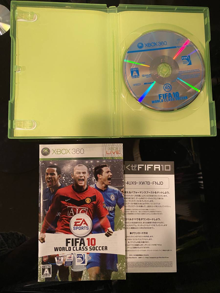 Xbox360★FIFA 10 ワールドクラスサッカー★used☆FIFA 10☆import Japan JP_画像2