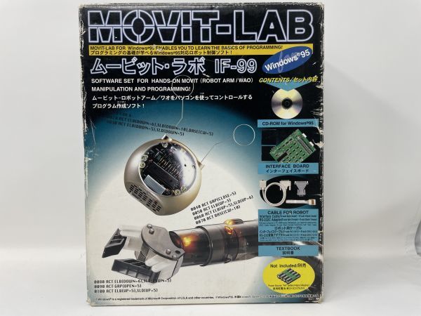 ELEKIT electro toMOVITm- bit laboIF-99 MOVIT WAO-G MR-998 robot arm MR-999. correspondence robot programming out of print goods 