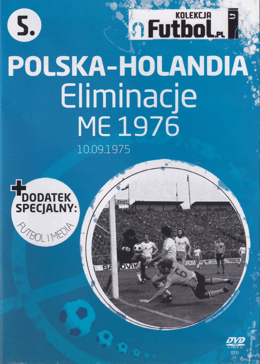  EURO76／1976 欧州選手権【予選第5組】★☆ ポーランド 4-1 オランダ ☆★PL-DVD（正規版）の画像1
