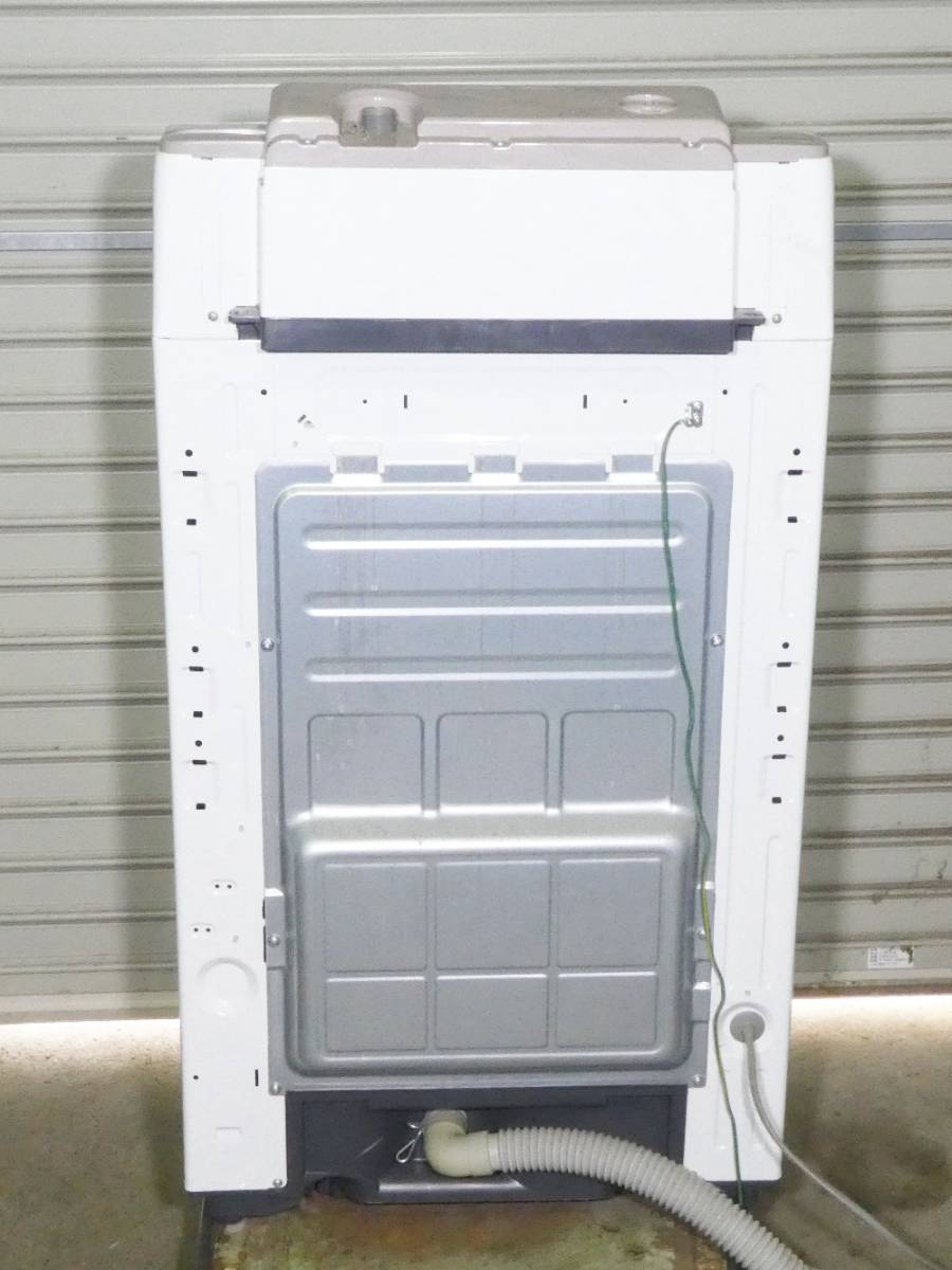 O928【手渡し限定】Panasonic 洗濯機　7㎏　2017年製　「エコナビ」「ジェットバブルシステム」搭載　NA-FA70H5-P　/15_画像5