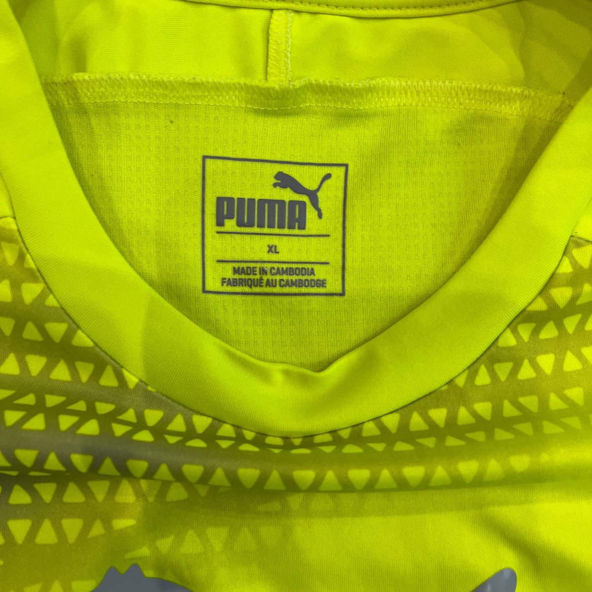 PUMA プーマ半袖プラシャツ　未使用品に近い　サイズO