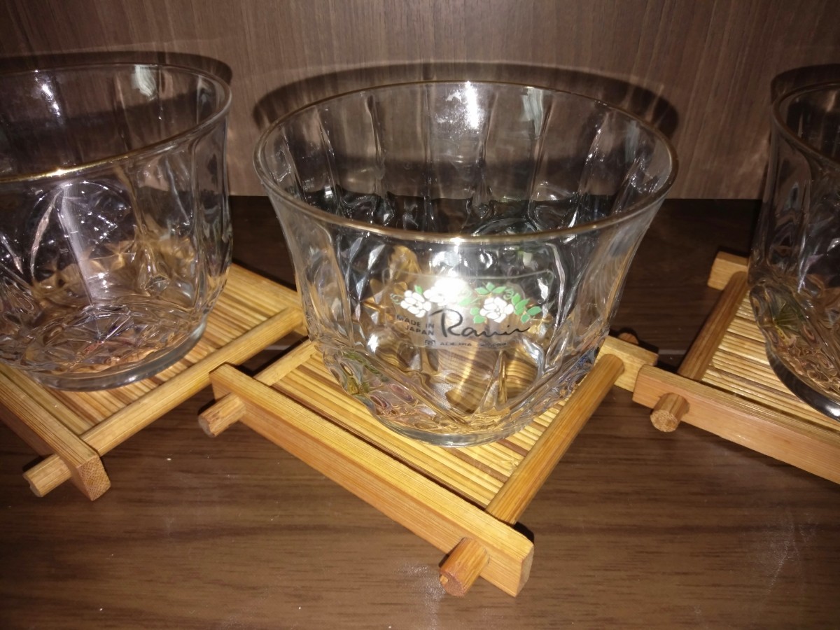 アデリアグラス　日本製　４個_画像3