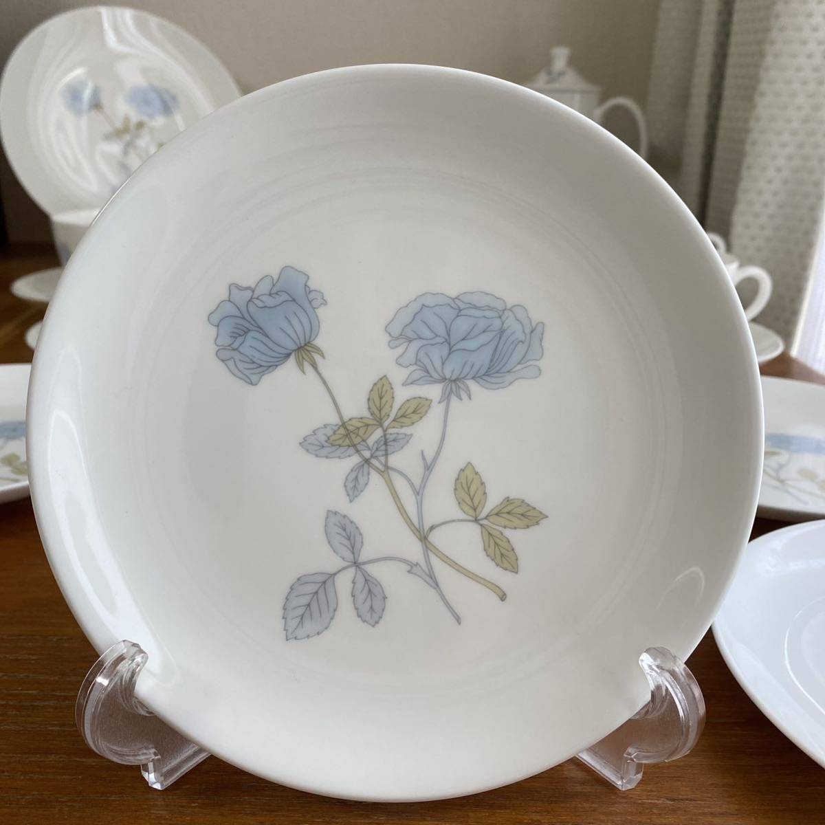 WEDGWOOD ウェッジウッド アイスローズ 6人用 ティーセット コーヒー