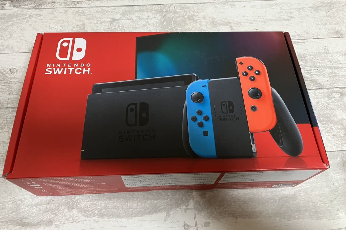1円オークション 新品/未使用 Nintendo Switch Joy-Con(L) ネオン