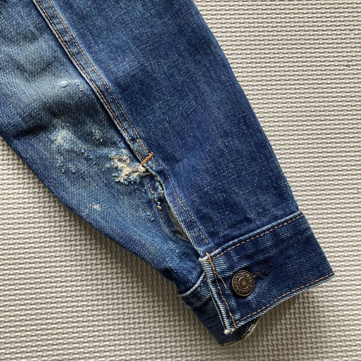 80s VINTAGE Levi's 70505-0217 リーバイス ジージャン デニムジャケット 赤耳期_画像9