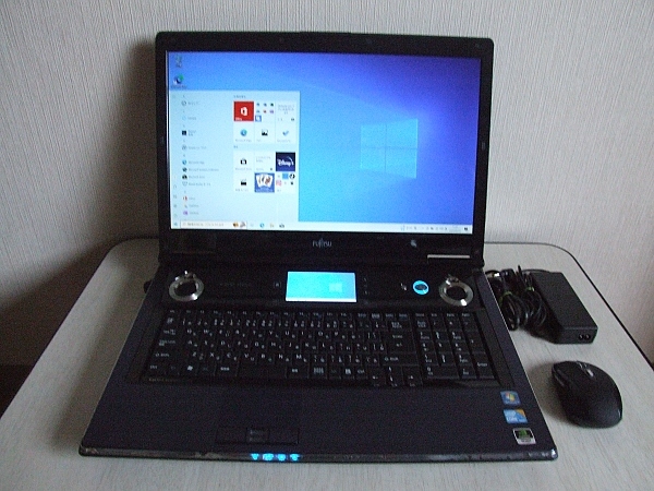 ☆高速大容量SSD搭載 FMV-BIBLO NW/G90T Core i5 430M 2.26GHz/8GB/SSD480GB/18.4型フルHD/Windows 7 (Windows10 ) ☆a294_画像2