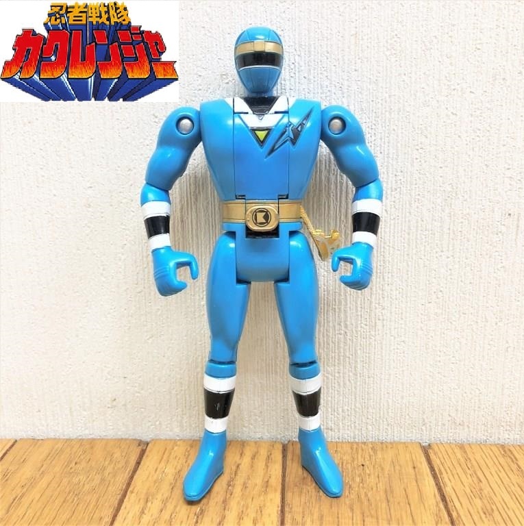 ヤフオク!   忍者戦隊カクレンジャー/ニンジャブルー/超合金/人形/変体