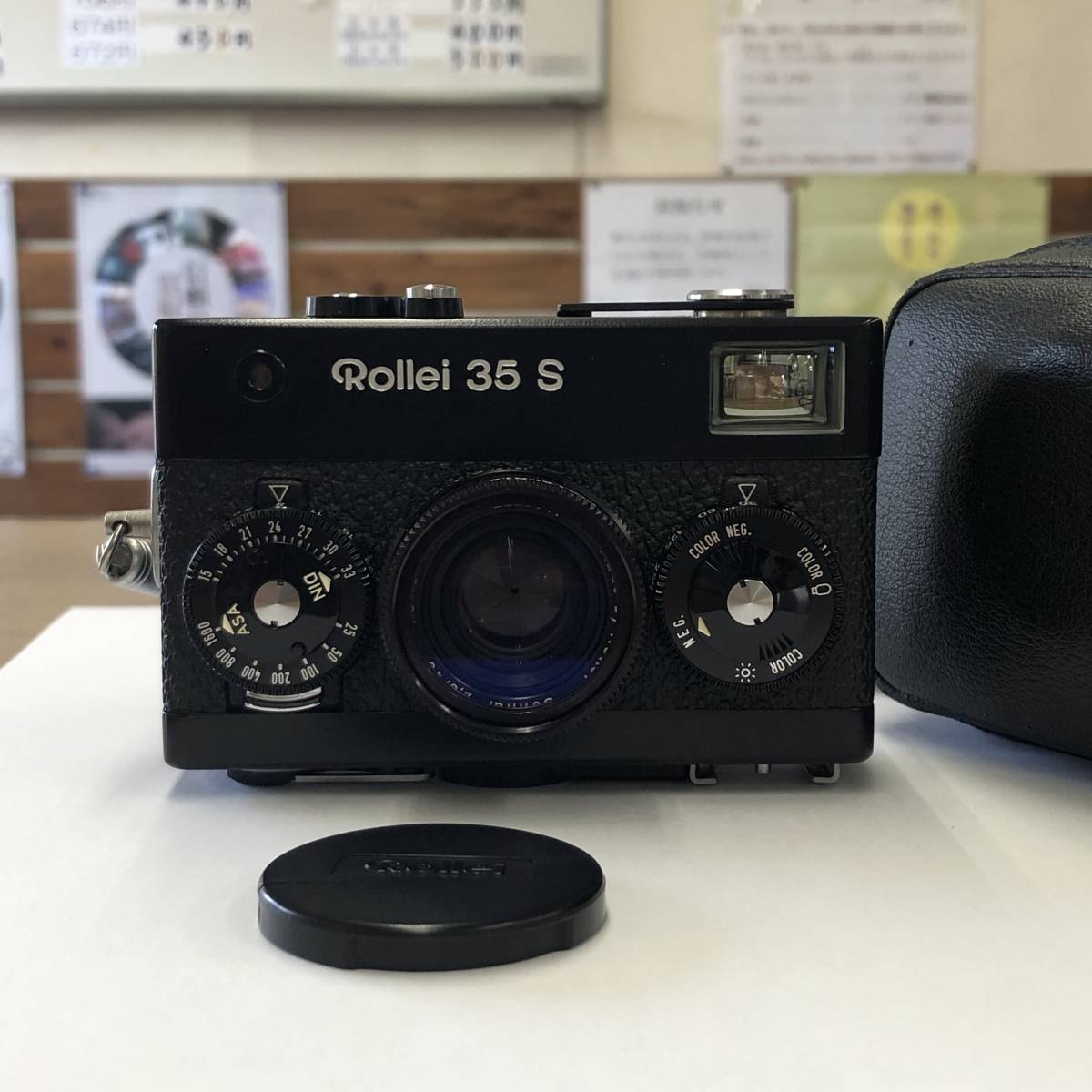 Rollei ローライ 35S HFT Sonnar 40mm F2.8 シンガポール製 フィルム
