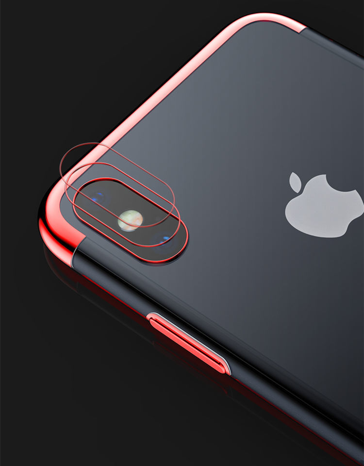 iPhone ⅩR кейс iPhone XR кейс iPhone тонн a-ru покрытие Apple 6.1 дюймовый чехол запасного колеса на торцевой двери защита кварцевый гель кейс прозрачный акрил ультратонкий 