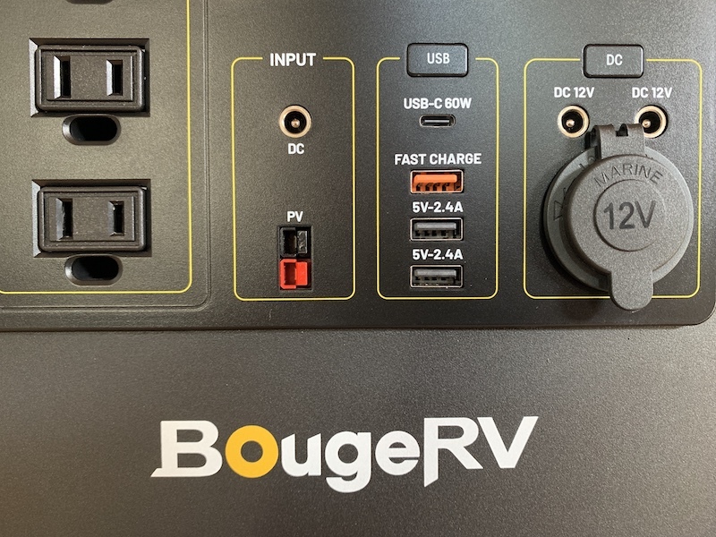 送料無料」BougeRV ポータブル電源 Fort 1000 リン酸鉄リチウム 大容量