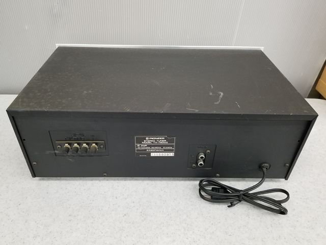 ZJ6028【動作確認済み】★パイオニア　ステレオチューナー　TX-7800Ⅱ　1979年製_画像4