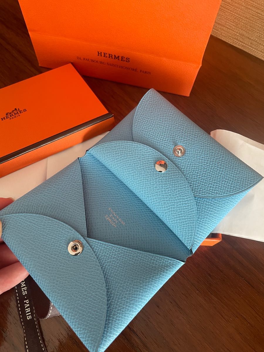 HERMES エルメス カルヴィドゥオ カードケース コインケース 未使用品