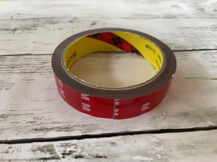 超強力 両面テープ 幅20mm・10mm・6mm 3セット DIY 接着 粘着 車