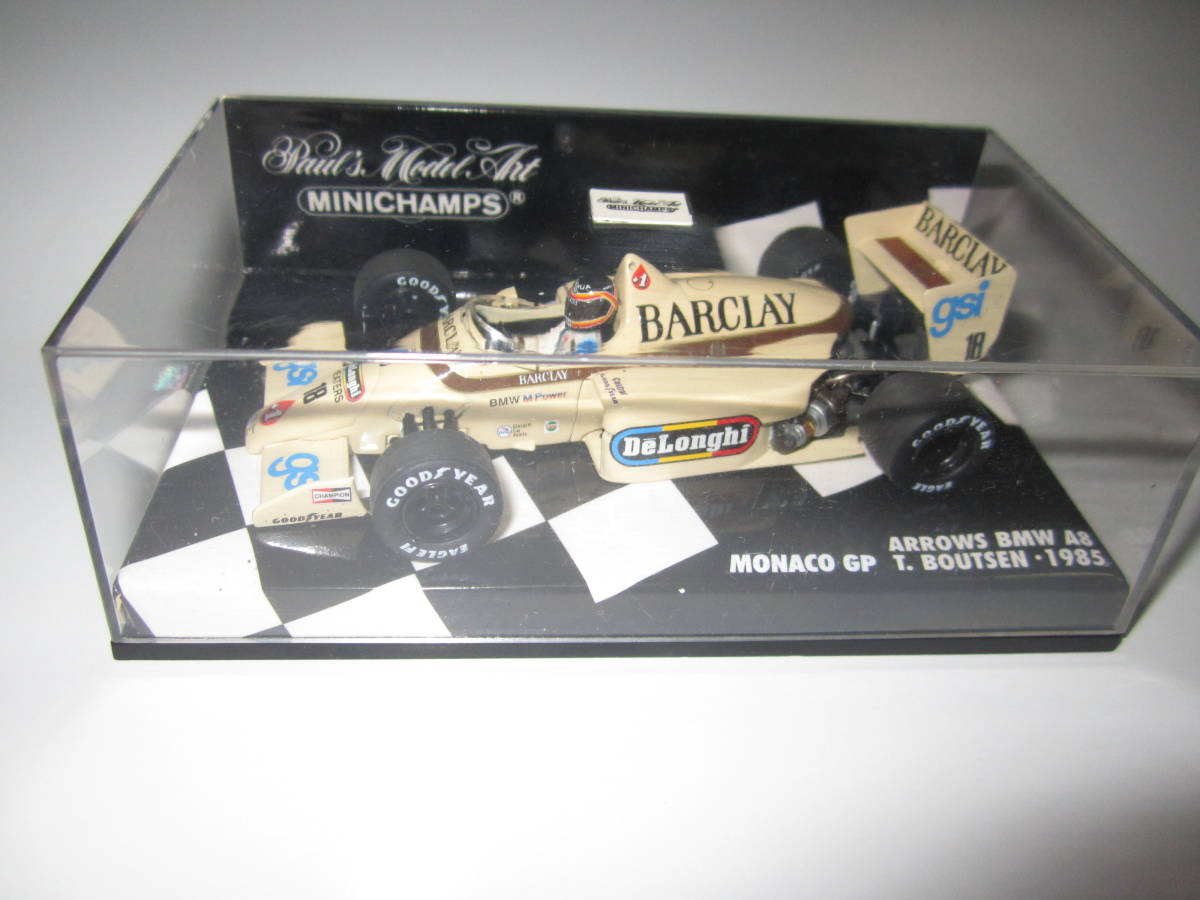 超お買い得!】 PMA ミニチャンプス 1/43 アロウズ A8 BMW №17 モナコ