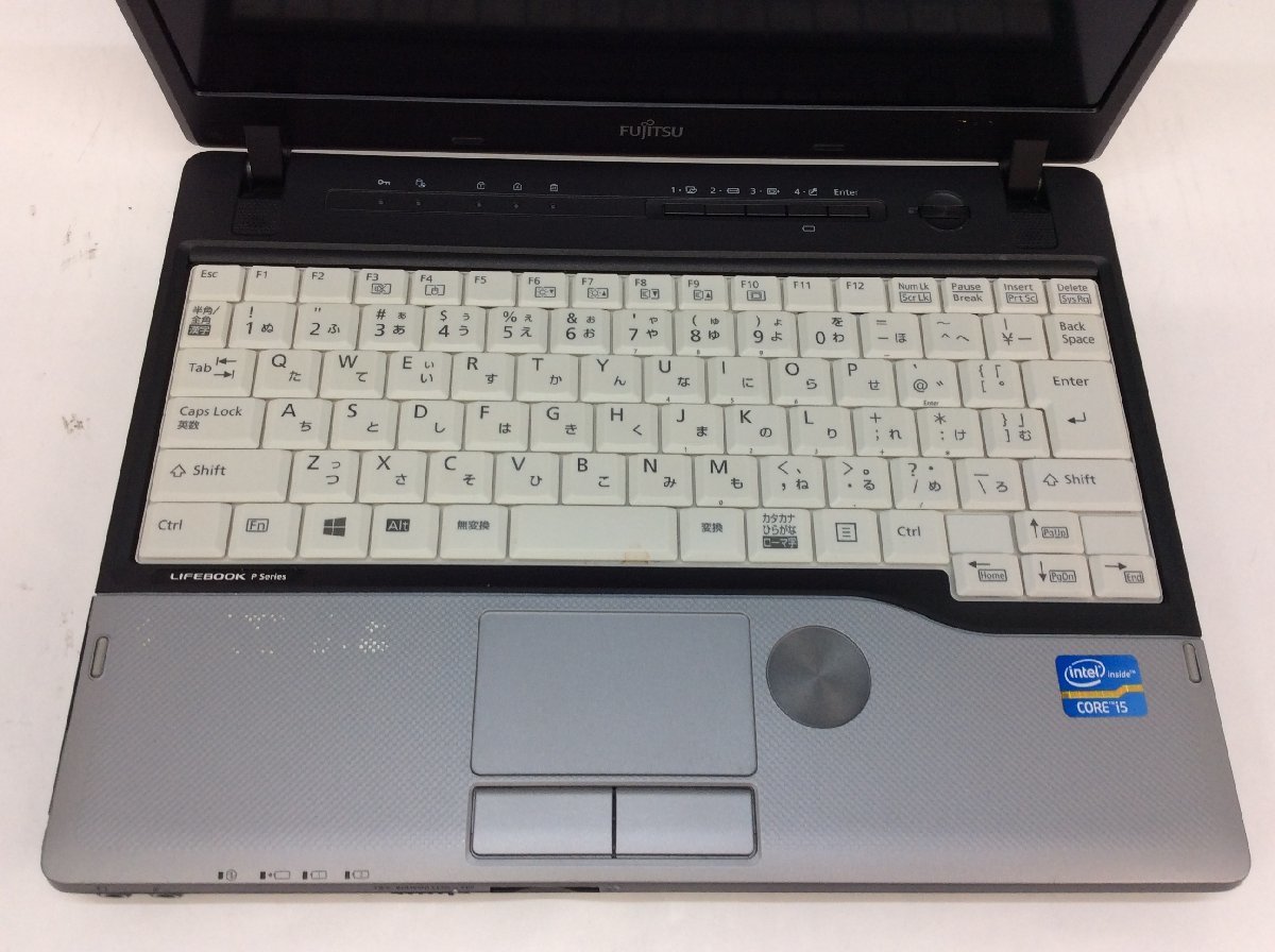 ジャンク/ FUJITSU FMVNP8A7 LIFEBOOK P772/G Intel Core i5-3340M メモリ2.05GB HDD320.07GB 【G04861】_画像4