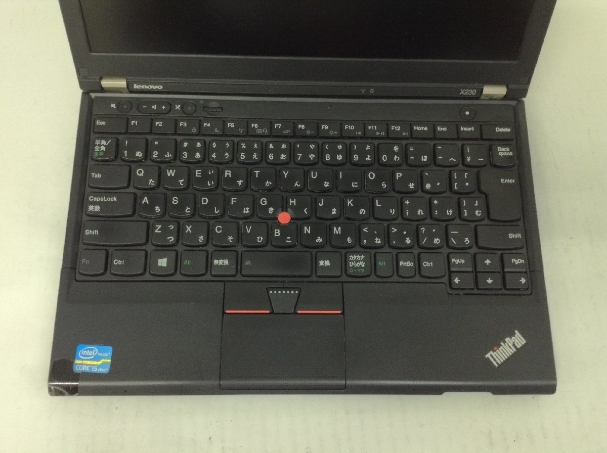ジャンク/ LENOVO ThinkPad X230 Corei5-3世代 メモリ4GB ストレージ無し 【G04979】_画像4