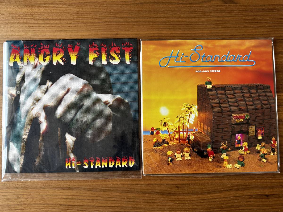 盤 ハイスタンダード Hi-Standard ANGRY FIST Growing Up LP アナログ