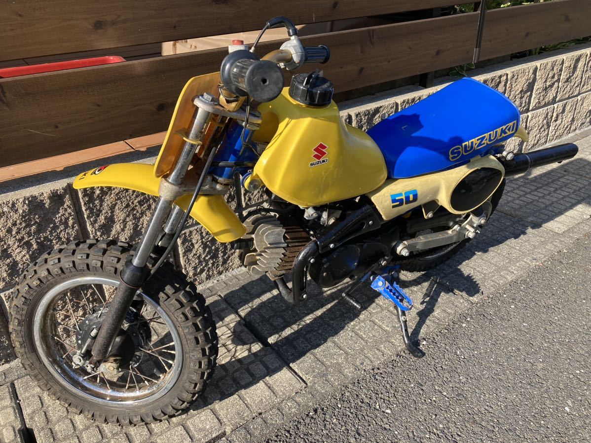 SUZUKI スズキ JR50 分離2st 50cc キック オフロード モトクロス