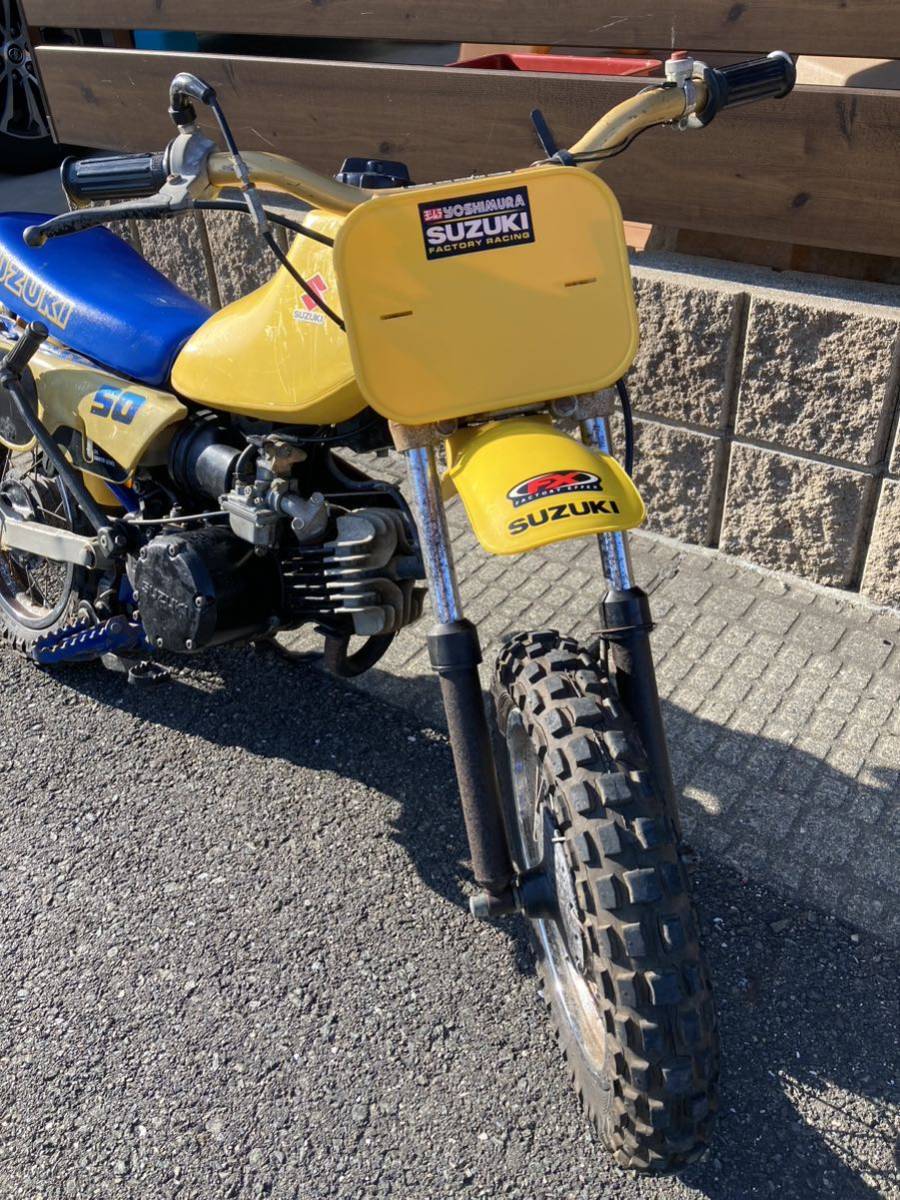 SUZUKI スズキ JR50 分離2st 50cc キック オフロード モトクロス