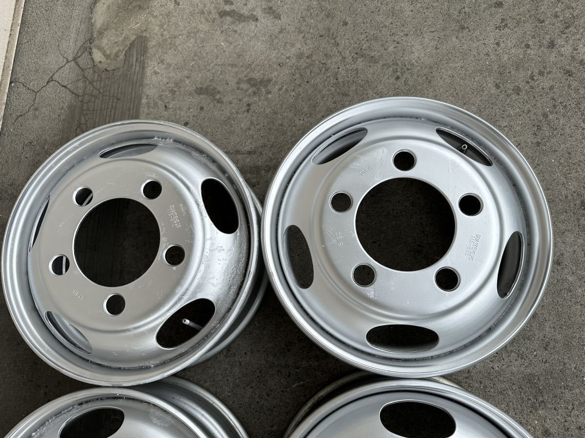 三菱キャンター ふそう 2トン 3トン TOPY DUA 17.5×5.25 115-8TC 5穴