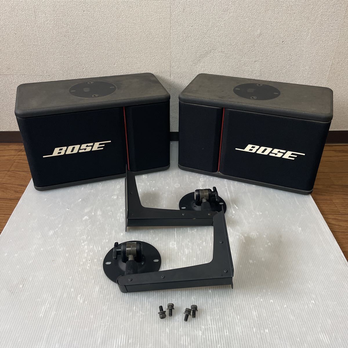 BOSE ボーズ 301-AV Monitor スピーカーペア 301AVM 純正ブラケット